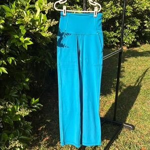 Lululemon Athletica Blue Wide Leg Pants